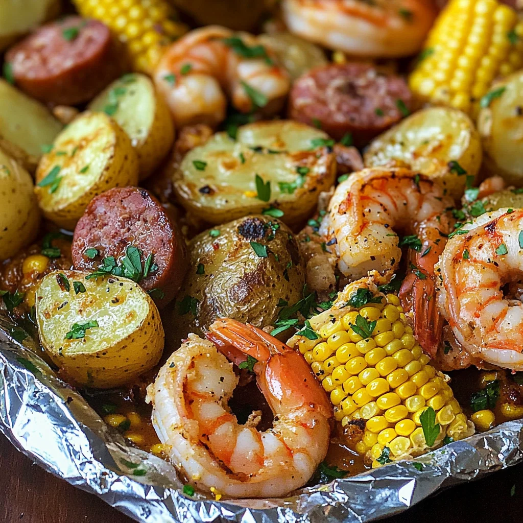 Summer Dinner Win: Quick Grilled Shrimp Boil Packets